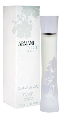 Giorgio Armani Code Summer Eau Fraiche туалетная вода 75мл