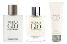 Armani Acqua di Gio pour homme набор (т/вода 100мл + гель д/душа 75мл + лосьон после бритья 75мл)