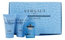 Versace Eau Fraiche Man набор (т/вода 50мл + гель д/душа 50мл + бальзам п/бритья 50мл)