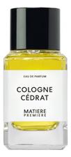 Matiere Premiere Cologne Cedrat парфюмерная вода 100мл