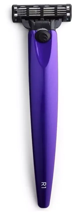 Бритва Bolin Webb R1, фиолетовый металлик, Gillette Mach3