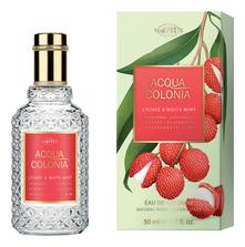 Maurer & Wirtz 4711 Acqua Colonia Lychee & White Mint одеколон 50мл