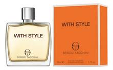 Sergio Tacchini With Style туалетная вода 50мл