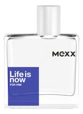 Mexx Life is Now for Him туалетная вода 50мл уценка