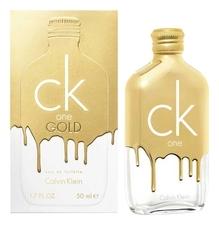 Calvin Klein CK One Gold туалетная вода 50мл