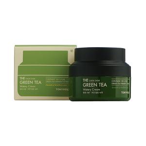 TONYMOLY THE CHOK CHOK GREEN TEA Watery Cream Увлажняющий крем для лица с экстрактом зеленого чая, 60 мл