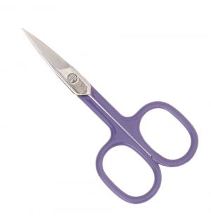 Ножницы Dewal Beauty маникюрные для ногтей 9 см, фиолетовый