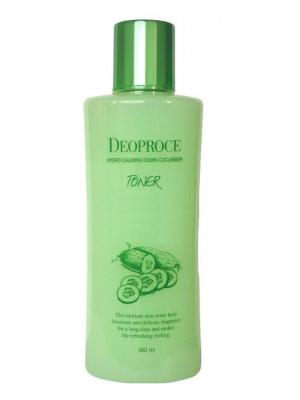 Deoproce Тонер для лица успокаивающий с экстрактом огурца HYDRO CALMING DOWN CUCUMBER TONER, 380мл