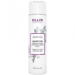 OLLIN BioNika Шампунь энергетический против выпадения волос 250мл/ Energy Shampoo Anti Hair Loss