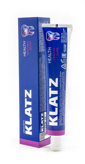 Зубная паста Klatz HEALTH Здоровье десен 75 мл