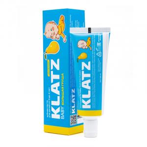 Зубная паста для детей Klatz BABY БОЛЬШАЯ ГРУША, без фтора 40 мл