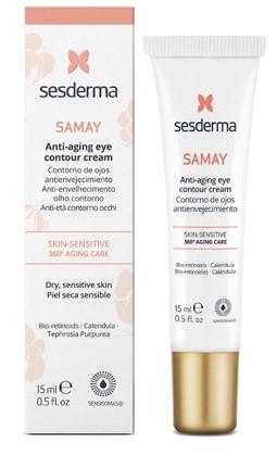 SAMAY Anti-aging eye contour cream – Крем-контур антивозрастной для зоны вокруг глаз, 15 мл