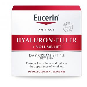 Eucerin,  HYALURON-FILLER + VOLUME-LIFT, крем для дневного ухода за сухой кожей, 50 мл