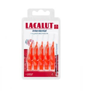 Lacalut Interdental межзубные цилиндрические щетки (ёршики), размер XXS d 1,7 мм упак №5