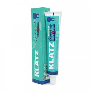 Зубная паста для девушек Klatz GLAMOUR ONLY Вечерний вермут без фтора 75мл