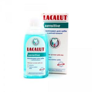 LACALUT® sensitive антибактериальный ополаскиватель для полости рта, 500 мл