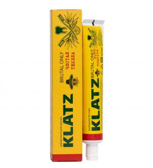Зубная паста для мужчин Klatz BRUTAL ONLY Чистая текила 75мл