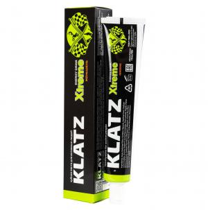 Зубная паста для активных людей KLATZ X-treme Energy drink Женьшень 75мл