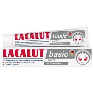 ЗП Lacalut basic white , 75 мл