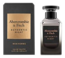 Abercrombie & Fitch Authentic Night Man туалетная вода 100мл