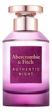 Abercrombie & Fitch Authentic Night Woman парфюмерная вода 100мл уценка