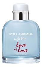 Dolce & Gabbana Light Blue Pour Homme Love is Love туалетная вода 125мл уценка